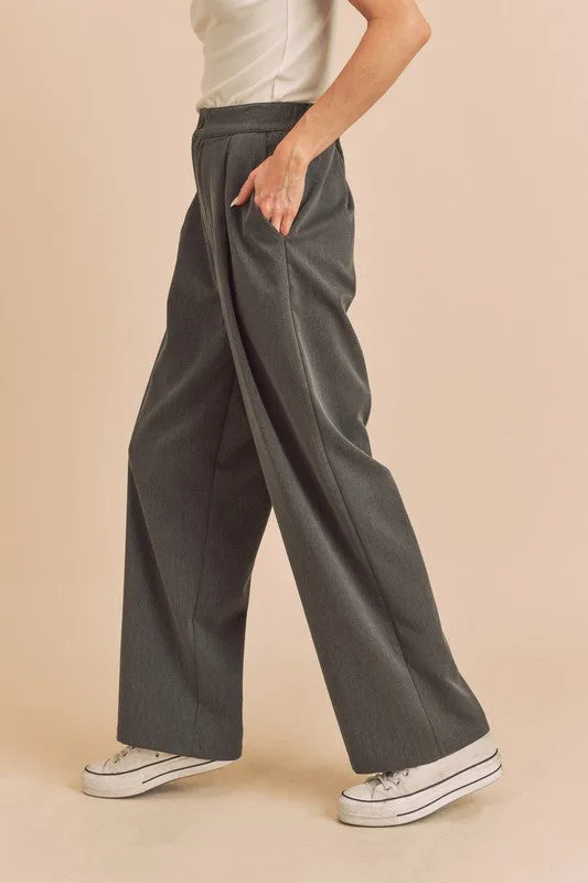 AEMI & Co. High-rise Wide-leg Pants- Tesia Pants