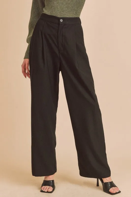 AEMI & Co. High-rise Wide-leg Pants- Tesia Pants