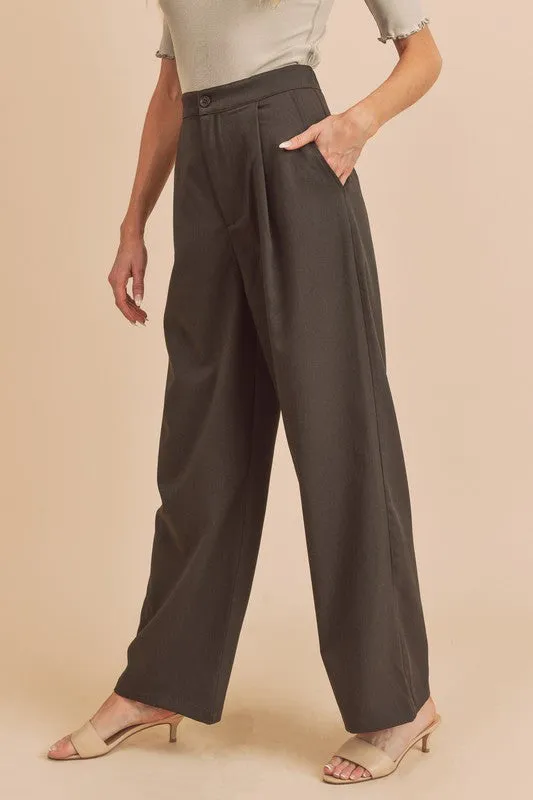 AEMI & Co. High-rise Wide-leg Pants- Tesia Pants