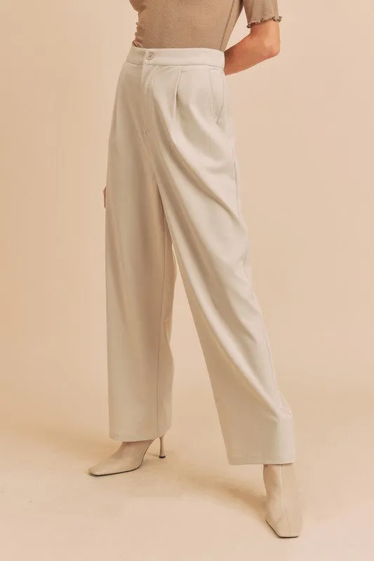 AEMI & Co. High-rise Wide-leg Pants- Tesia Pants