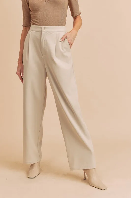 AEMI & Co. High-rise Wide-leg Pants- Tesia Pants