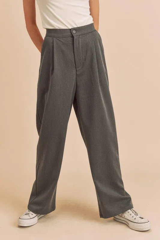 AEMI & Co. High-rise Wide-leg Pants- Tesia Pants