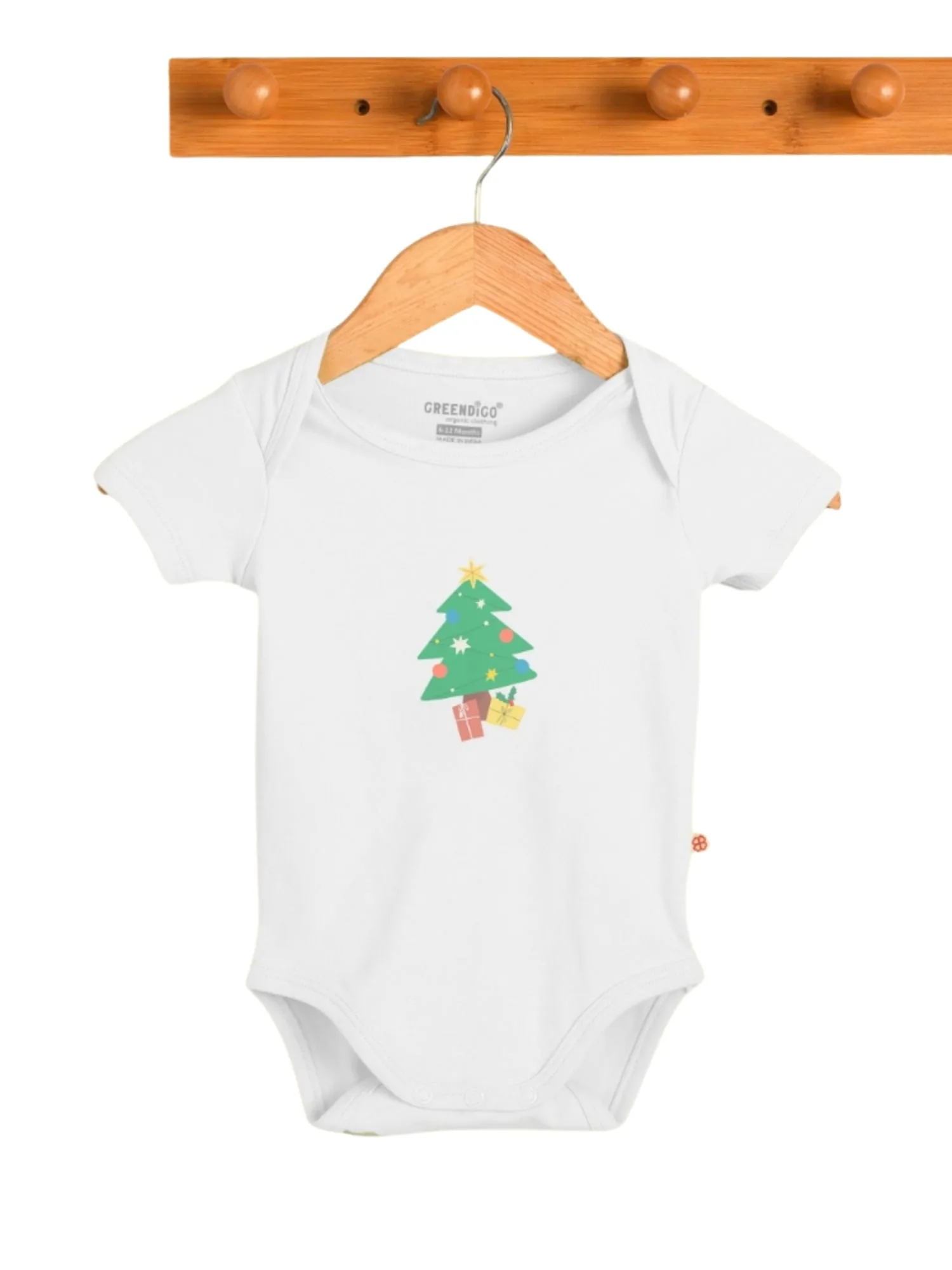 Baby Bamboo Bodysuit Evergreen Joy