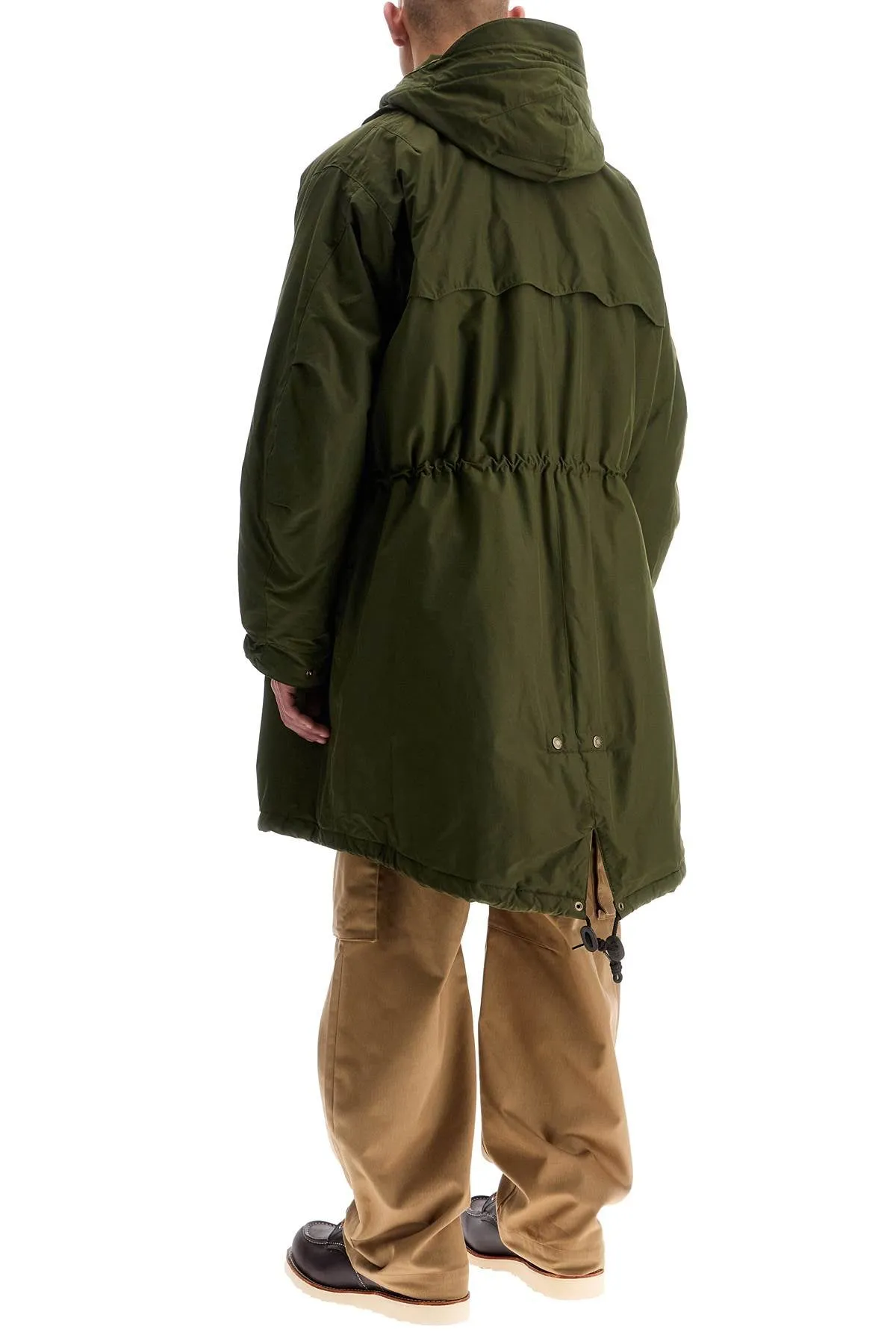 BARBOUR x BARACUTA Parka Imbottito Con Cappuccio