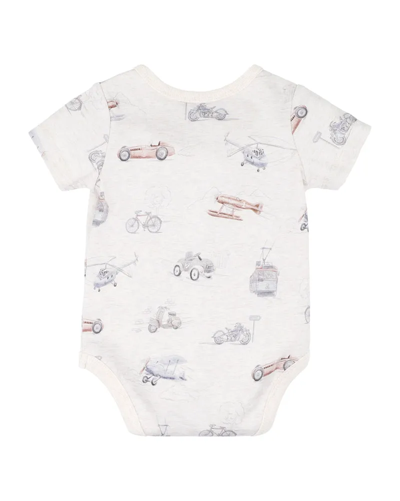 Bebe Finley Print Bodysuit S24