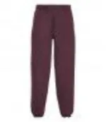 Burgundy Fleece Joggers