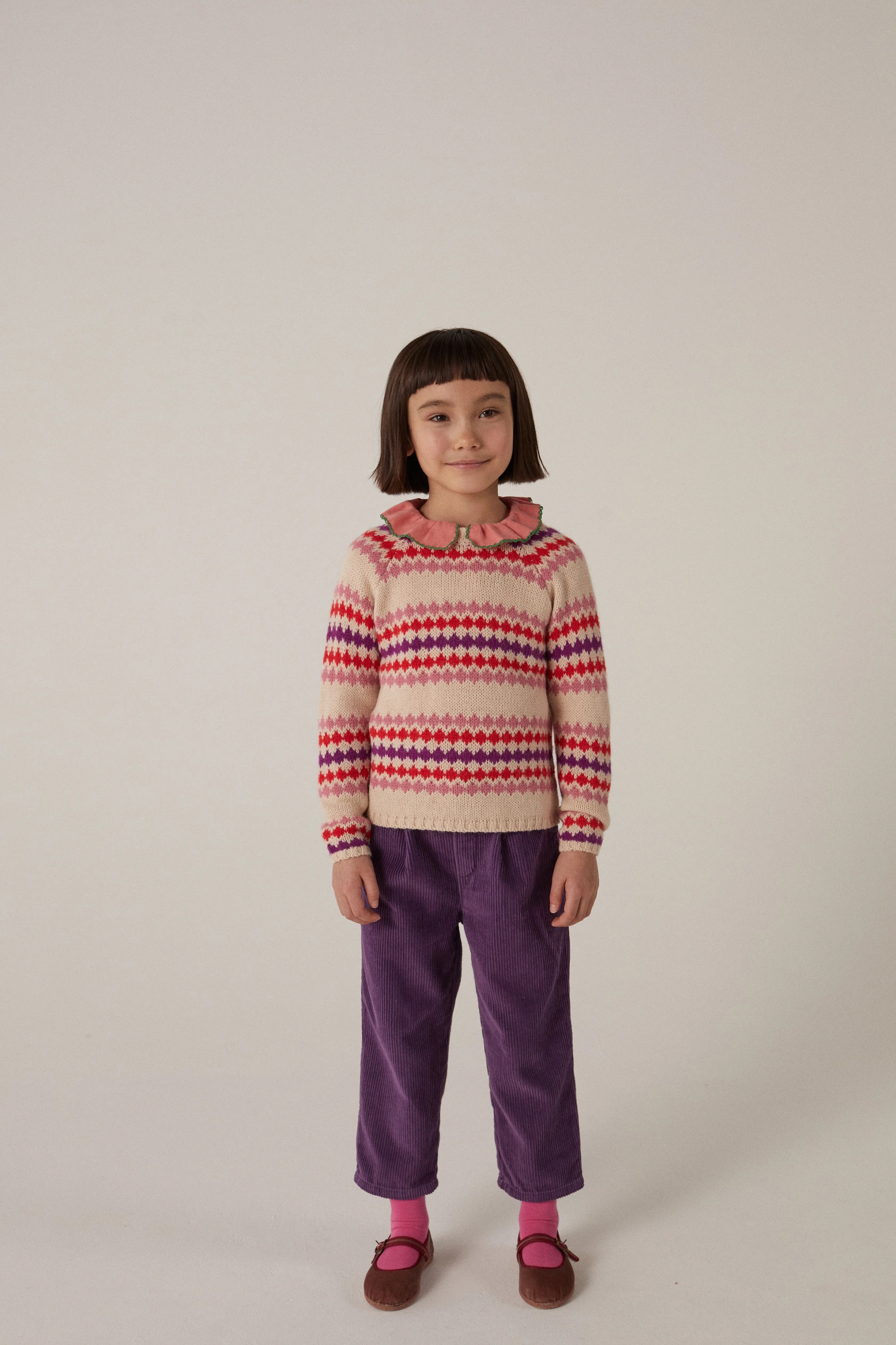 Capri Corduroy Pant, Violet