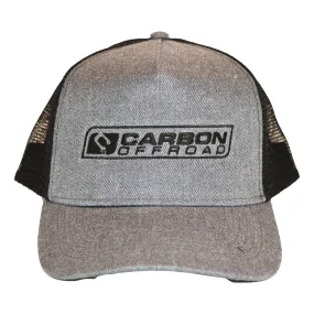 Carbon Offroad Trucker Cap Hat Grey