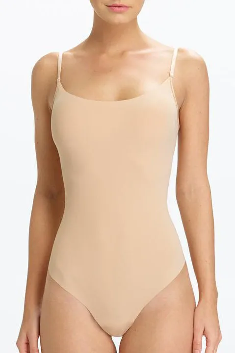 Commando Classic Bodysuit Thong in Nude