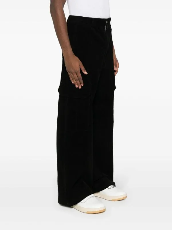 CORDUROY STRAIGHT-LEG TROUSERS