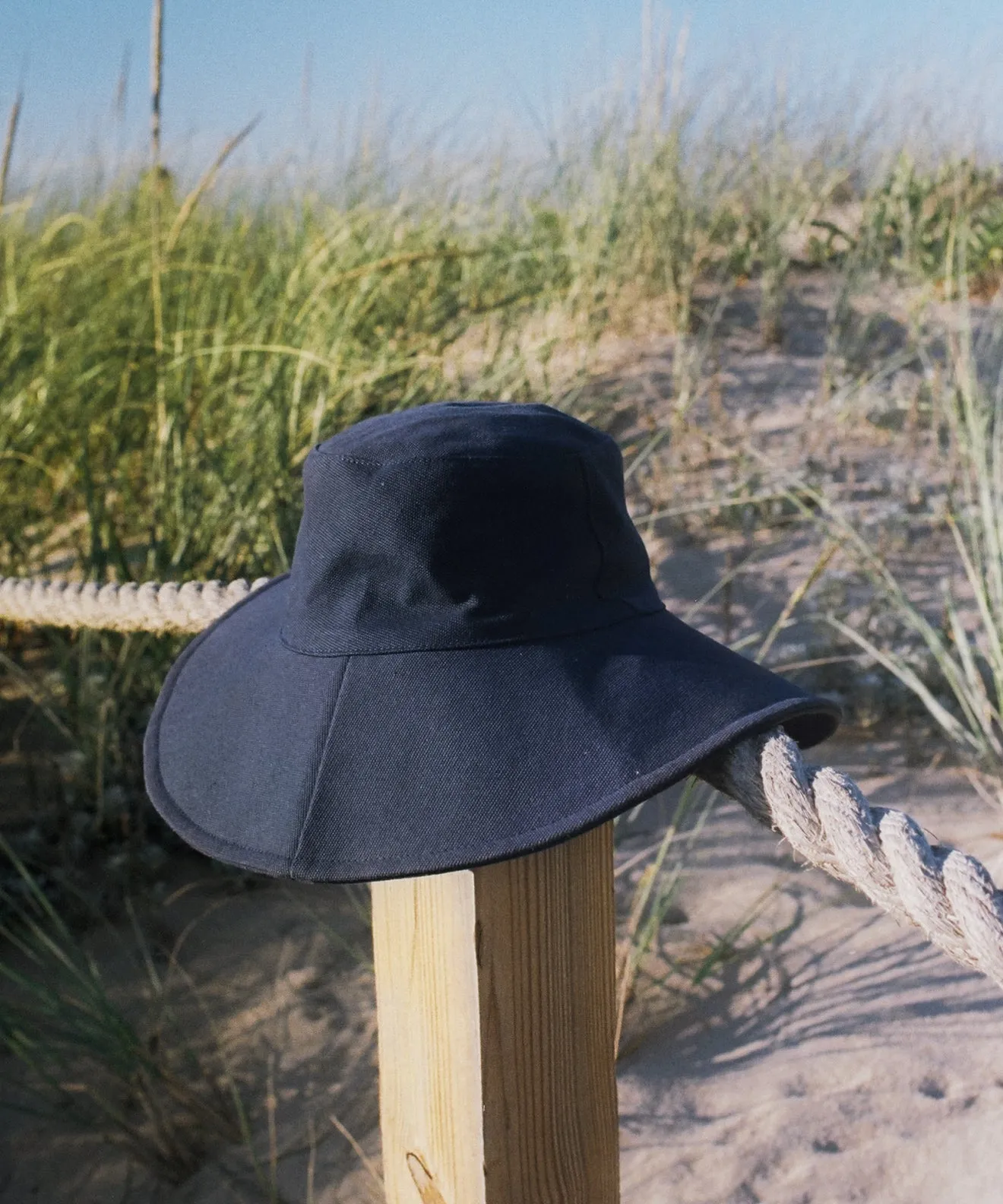 Cotton Canvas Sun Hat