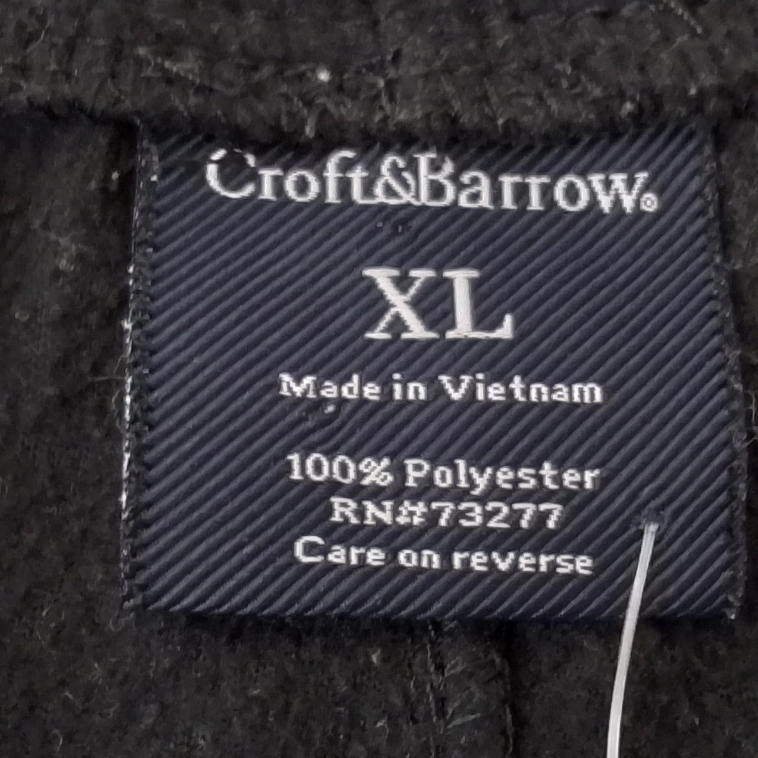 Croft & Barrow Men's Black Sweatpants