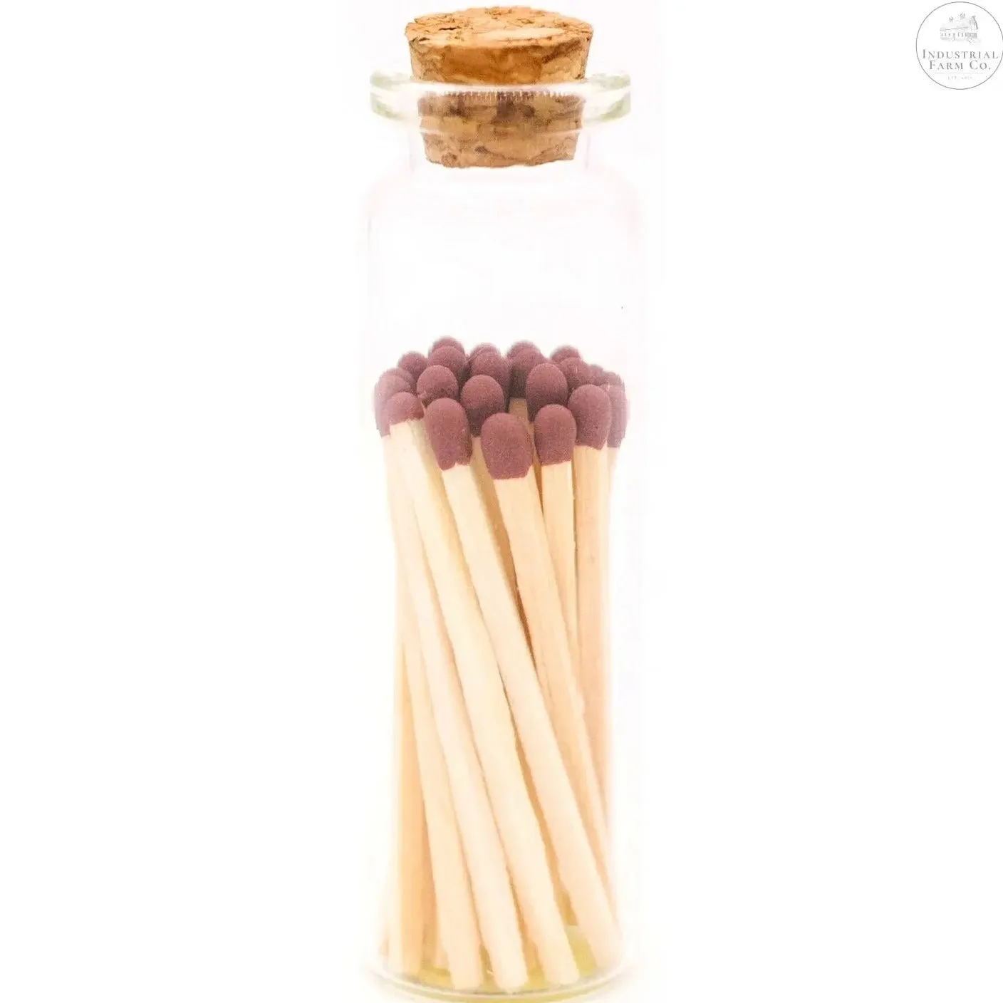 Decorative Mini Matches In Glass Container