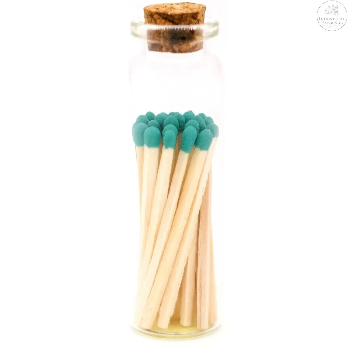 Decorative Mini Matches In Glass Container