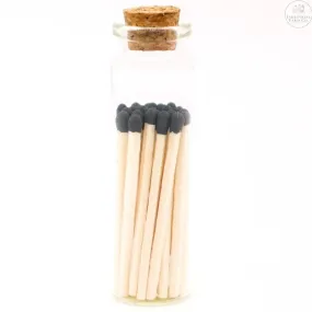 Decorative Mini Matches In Glass Container