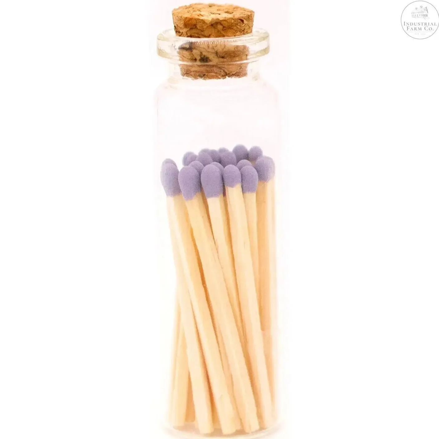 Decorative Mini Matches In Glass Container