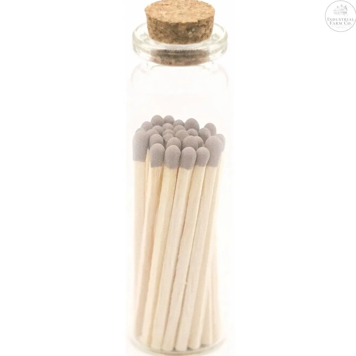 Decorative Mini Matches In Glass Container