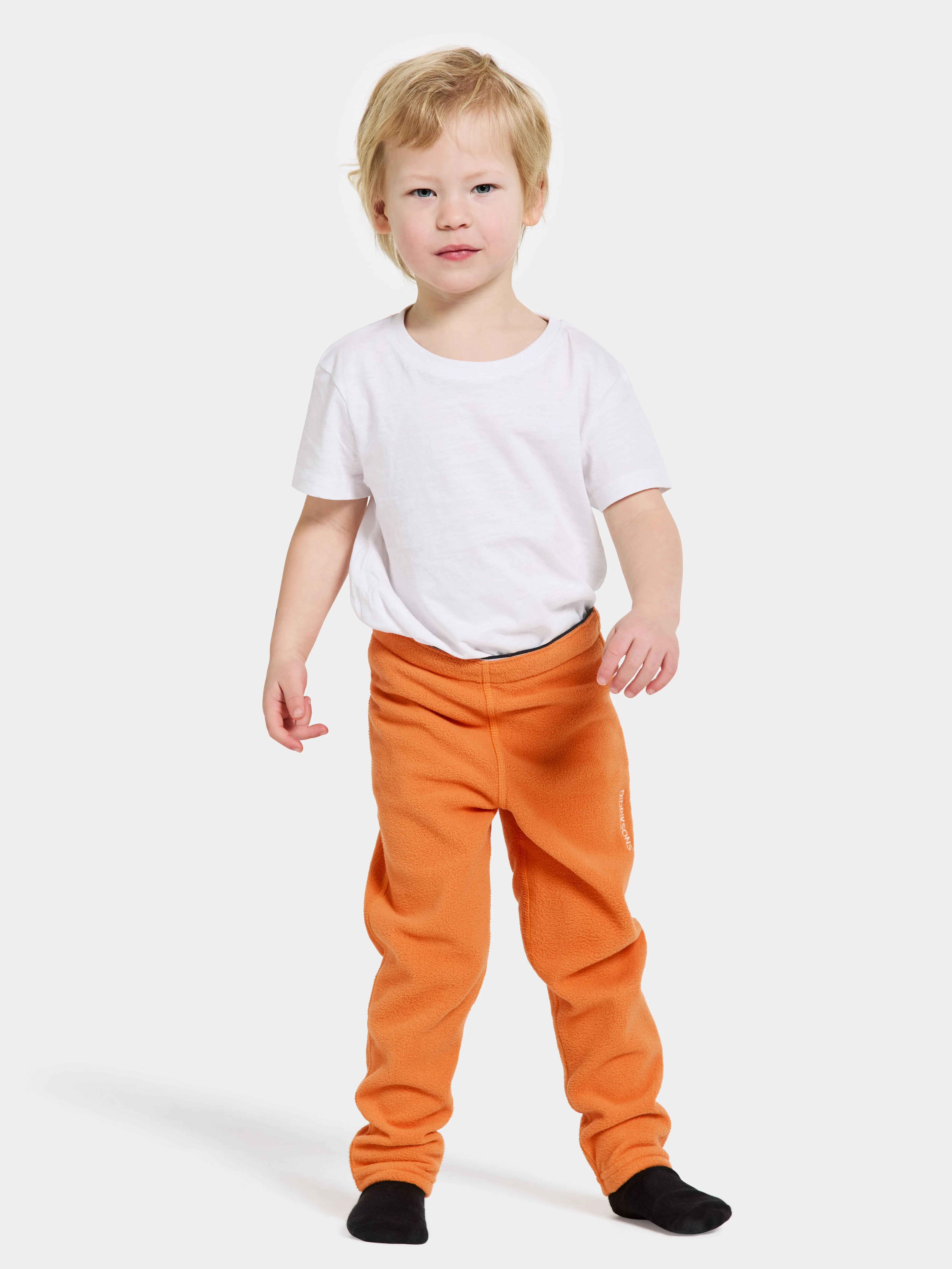 Didriksons Kids&#x27; Monte Pants 9 Orange Jam | Buy Didriksons Kids&#x27; Monte Pants 9 Orange Jam here | Outnorth