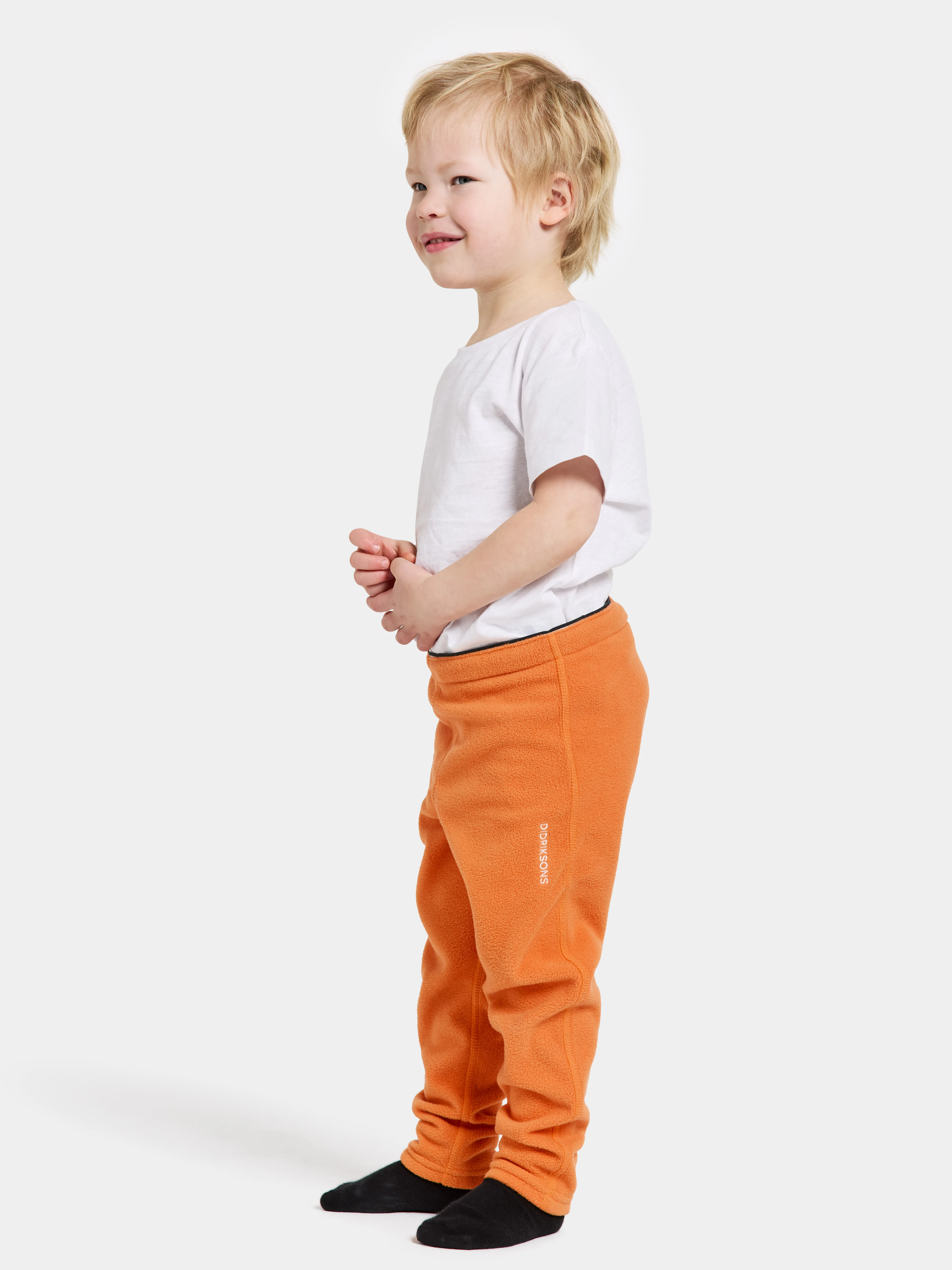 Didriksons Kids&#x27; Monte Pants 9 Orange Jam | Buy Didriksons Kids&#x27; Monte Pants 9 Orange Jam here | Outnorth