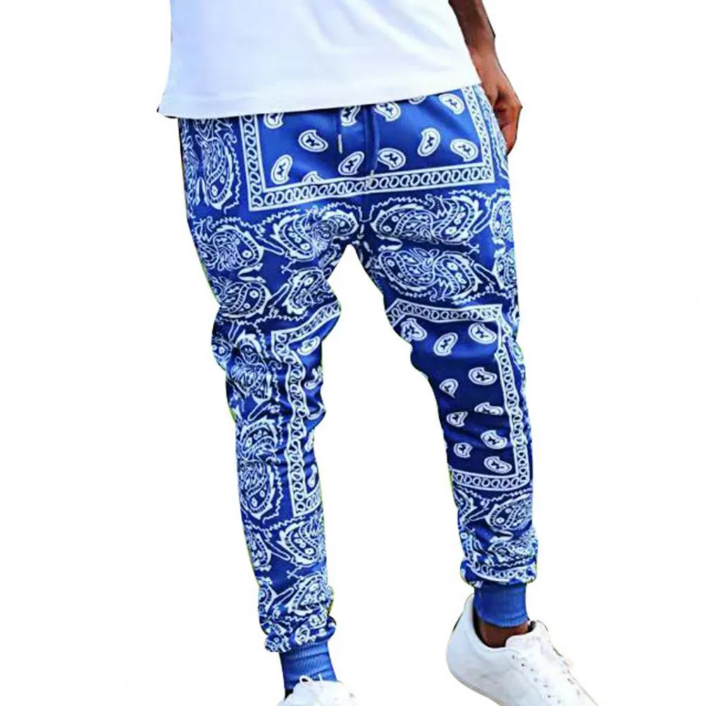 Fashion Printed Jogger Men Women Casual Pants Bandana Couple Jogging