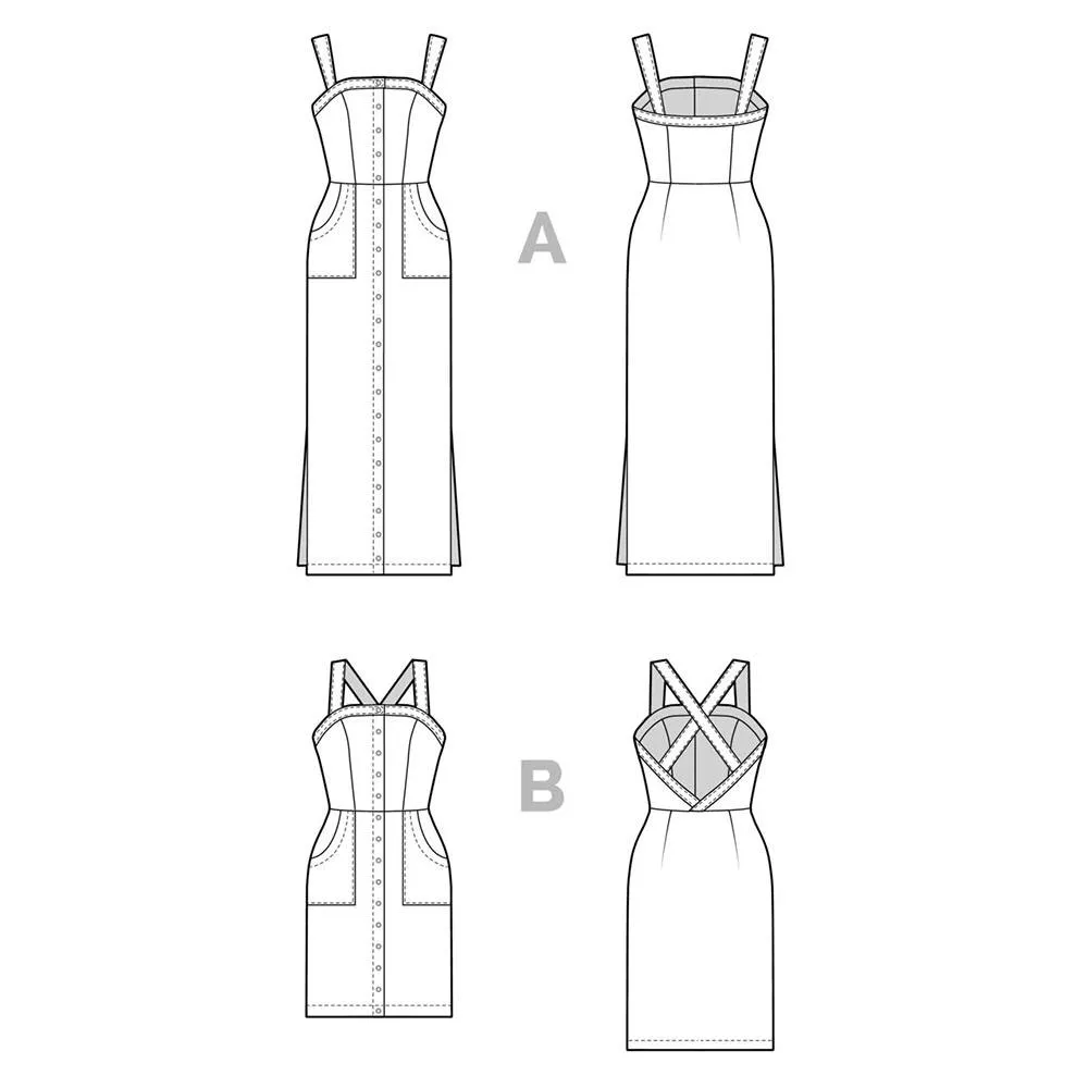 Fiona Sundress Pattern, Closet Core Patterns