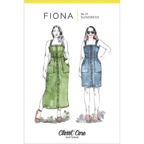 Fiona Sundress Pattern, Closet Core Patterns