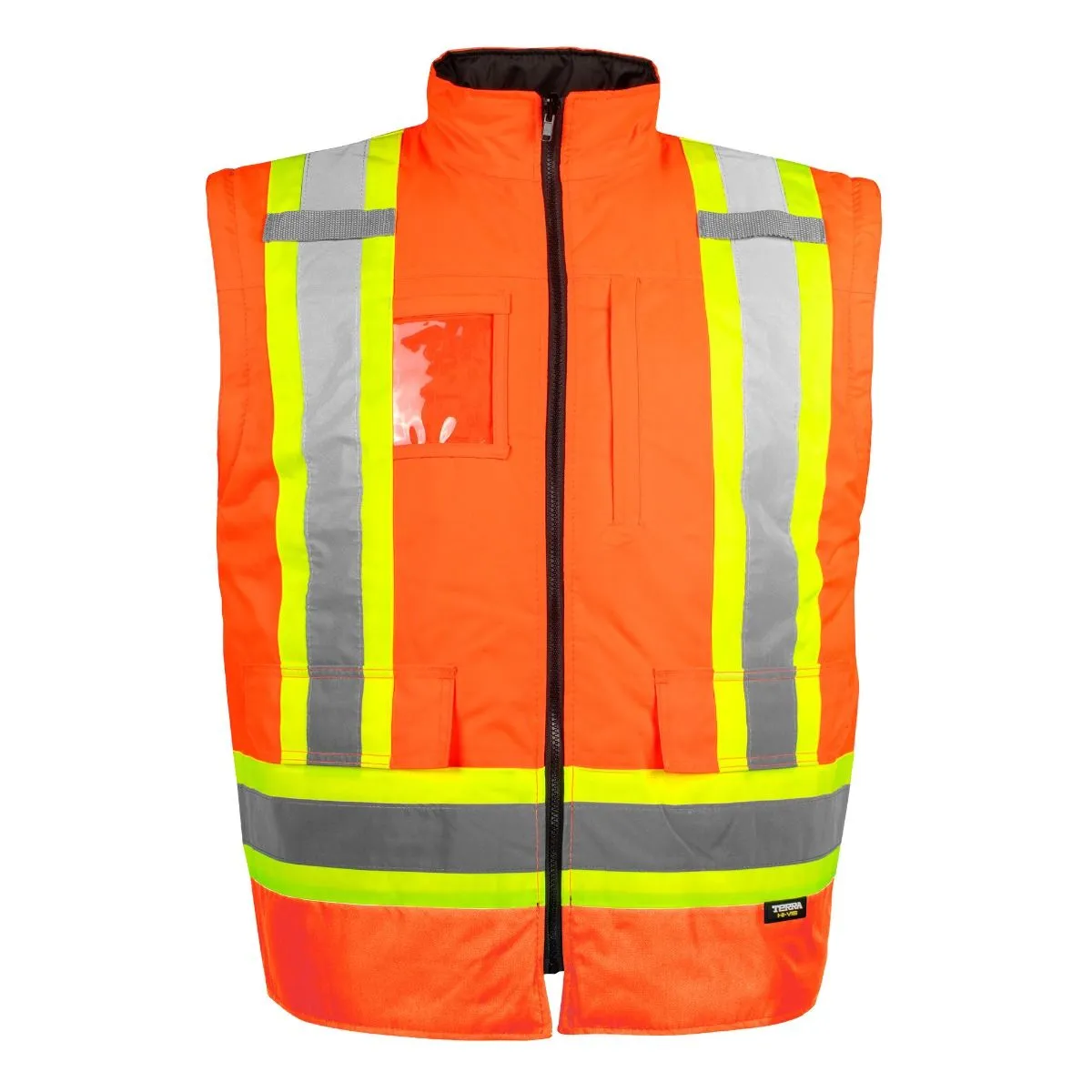 Hi-Vis 7-In-1 Jacket by TERRA Workwear - Style 116501