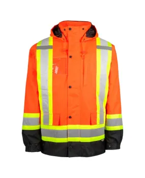 Hi-Vis 7-In-1 Jacket by TERRA Workwear - Style 116501