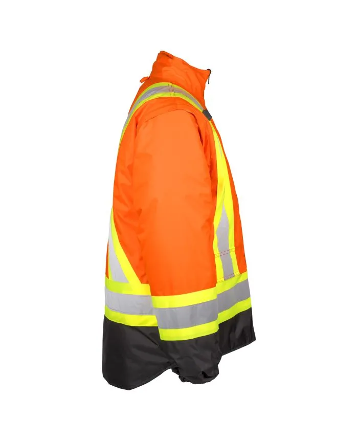 Hi-Vis 7-In-1 Jacket by TERRA Workwear - Style 116501