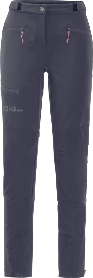 Jack Wolfskin Women&#x27;s Salmaser Pants Graphite | Buy Jack Wolfskin Women&#x27;s Salmaser Pants Graphite here | Outnorth