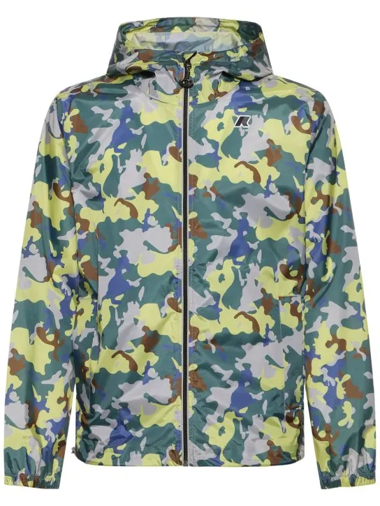 K-Way   Cleon graphic ripstop jacket 