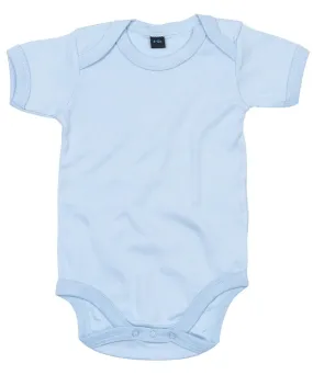 Light Blue Organic Cotton Bodysuit