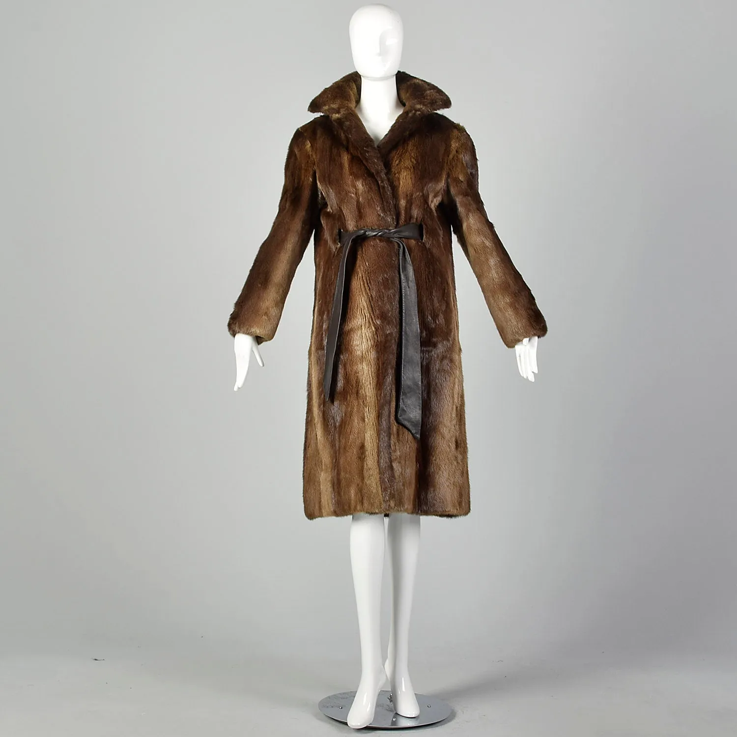 Medium River Otter Fur Coat