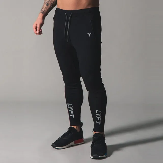 Men Gym Training Jogging Pants Men Joggers Slim Fit Sweatpants Cotton Running Sport Pants