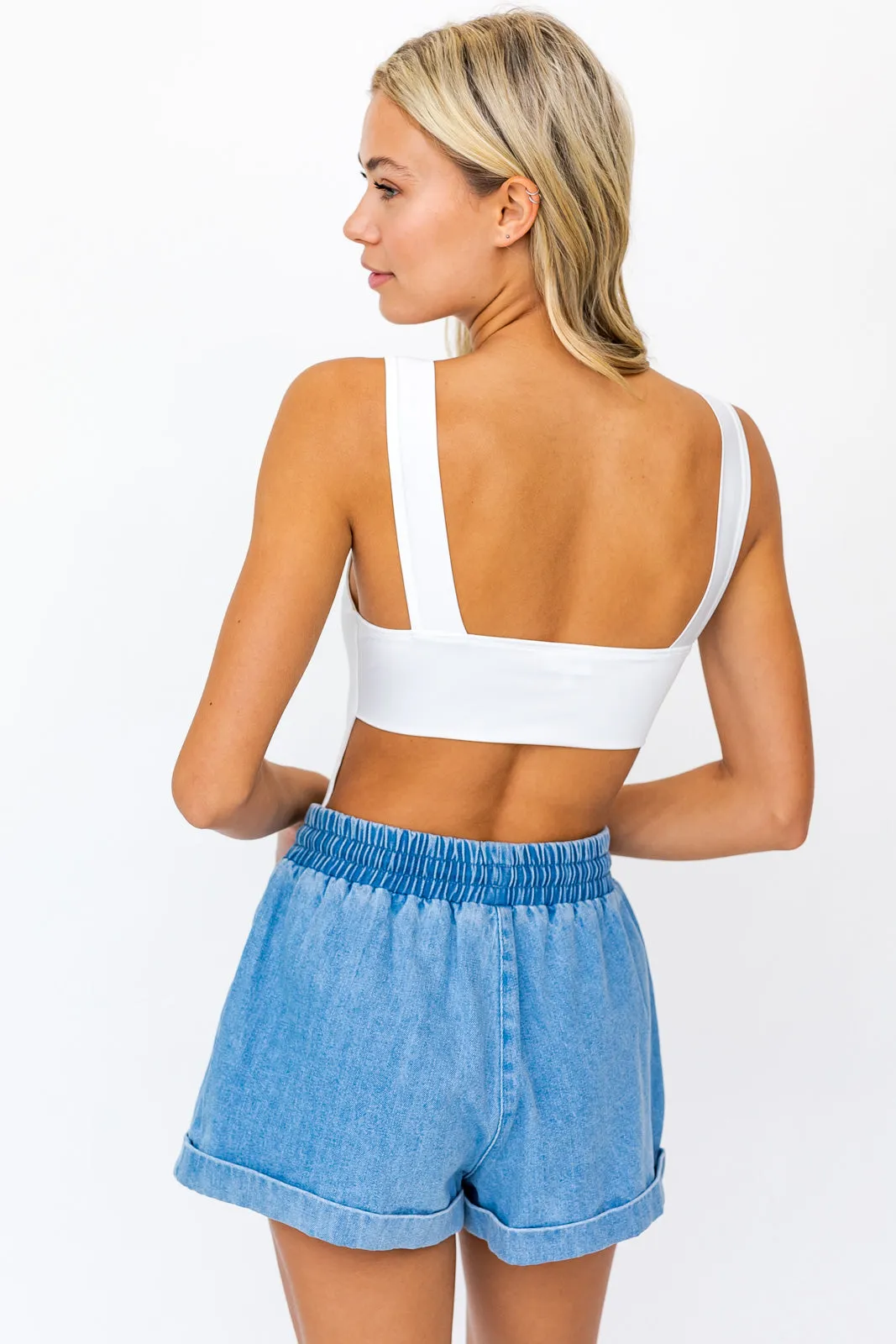 *OPEN BACK BODYSUIT WHITE