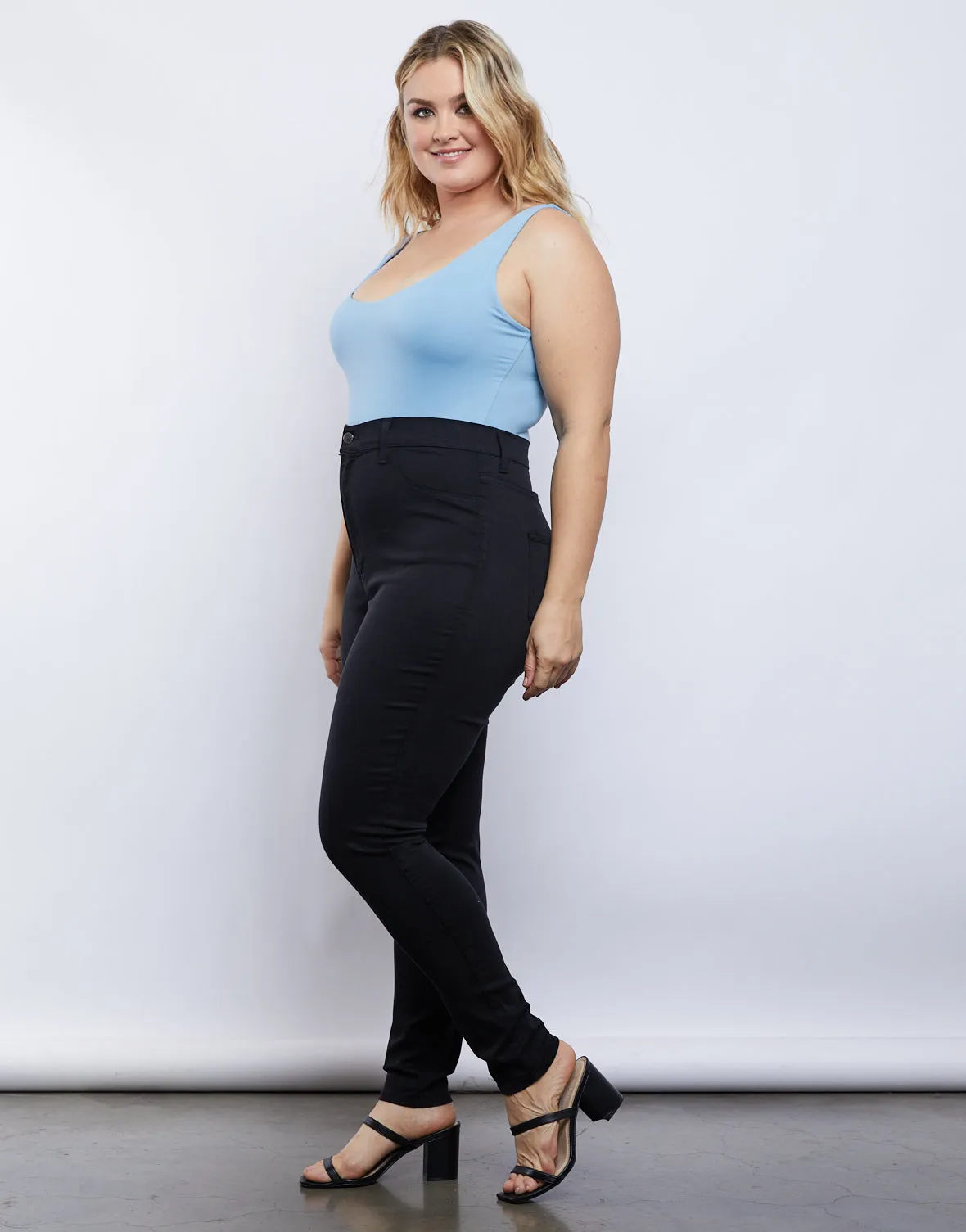 Plus Size Avery Sleeveless Bodysuit