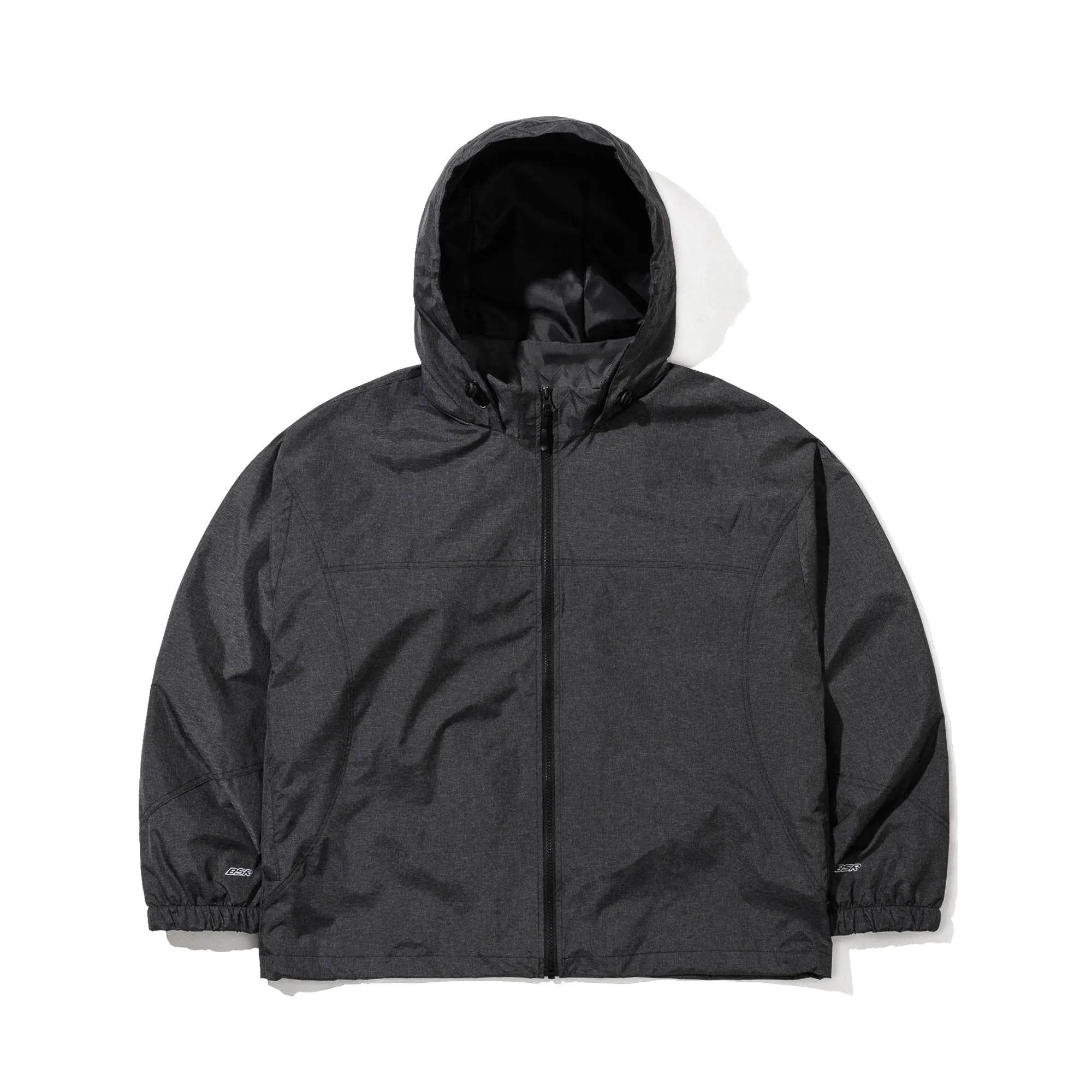 SUIT HOODED JACKET CHARCOAL