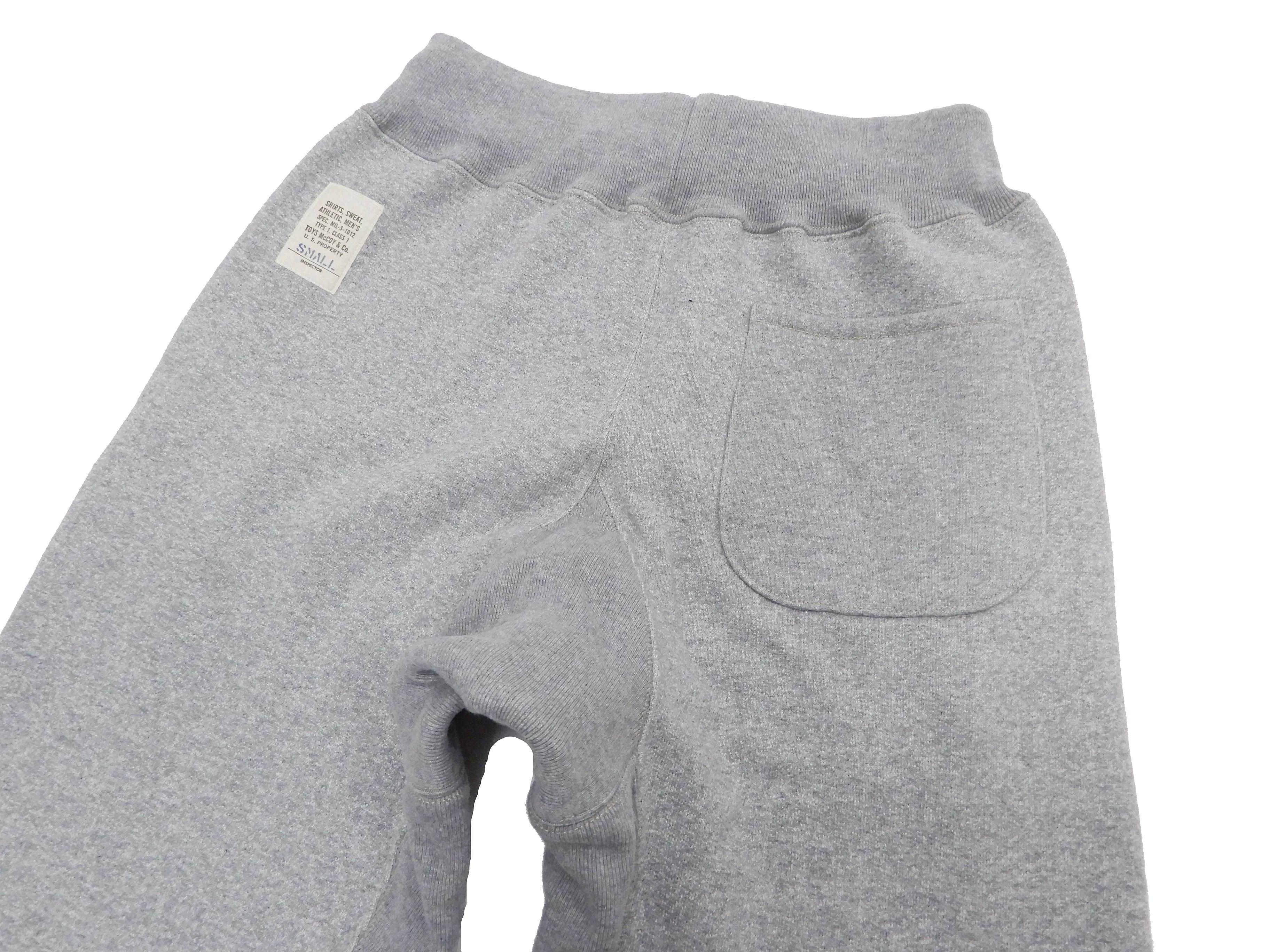 TOYS McCOY Sweatpants Men's Vintage Inspired Plain Straight-Leg Drawstring Pants TMC2380 020 Gray