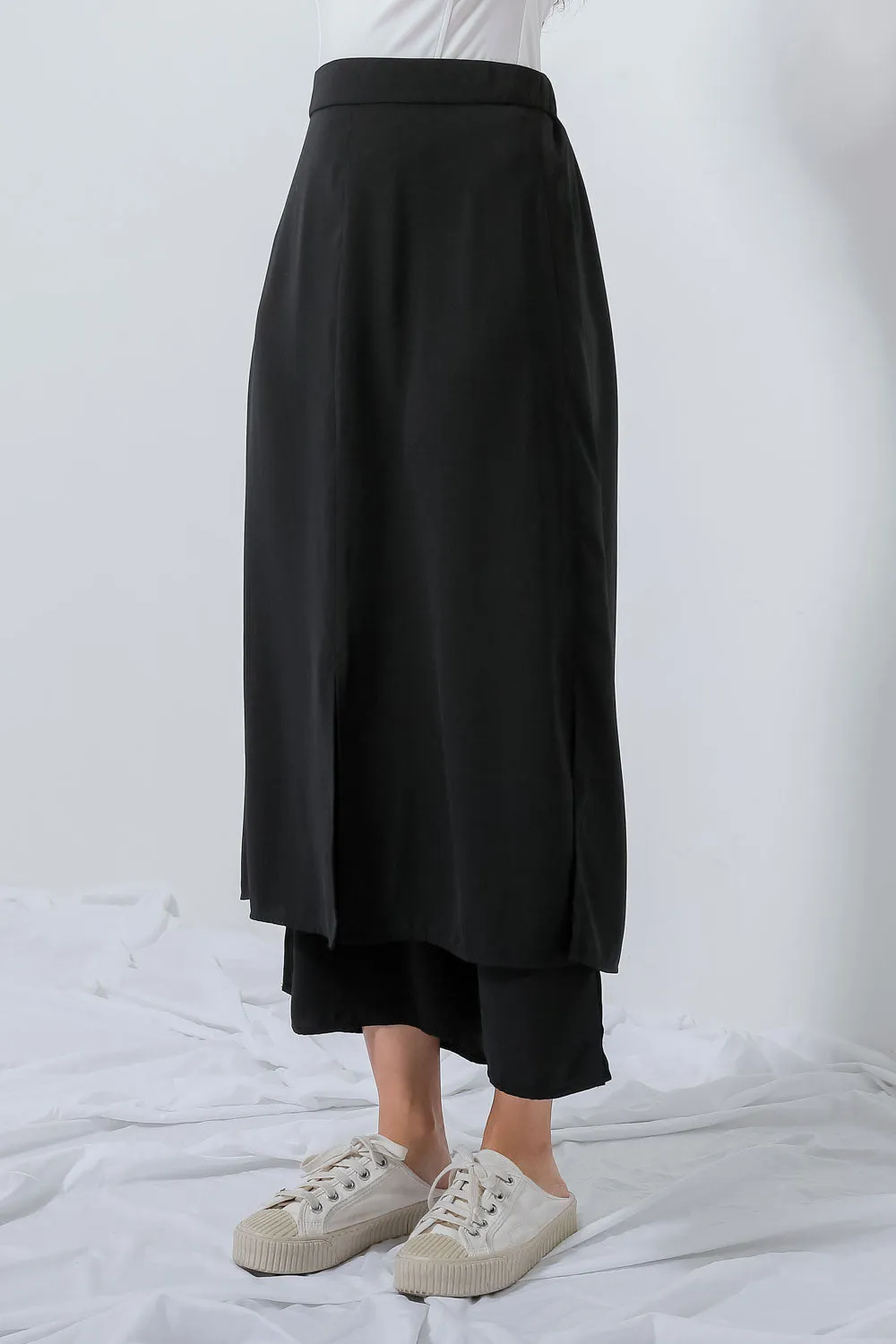 Two Layered Skirt BK