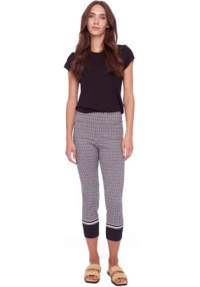 UP 25in Techno Crop Pant - Border Print